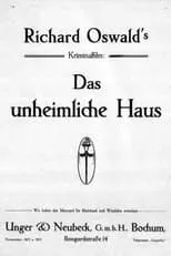 Käte Oswald interpreta a Lilly, Kammerzofe en Das unheimliche Haus