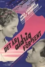 Póster de la película Det är aldrig för sent