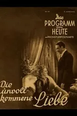 Willy Fritsch interpreta a Thomas Holk en Die unvollkommene Liebe