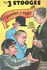 Curly Howard interpreta a Curly en Disorder in the Court