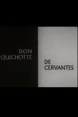 Poster de la película Don Quichotte de Cervantes - Películas hoy en TV