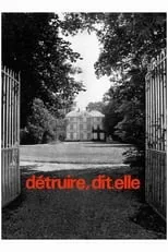 Póster de Détruire, dit-elle