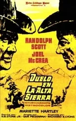 Randolph Scott en la película Duelo en la alta sierra