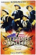 Michael Pate es Capt. Benteen en El Séptimo de Caballería