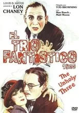 Harry Earles interpreta a Tweedledee aka Little Willie en El trío fantástico