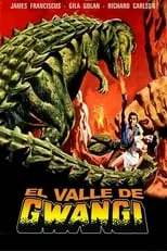 Richard Carlson en la película El valle de Gwangi