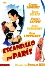 Carole Landis interpreta a Loretta de Richet en Escándalo en París