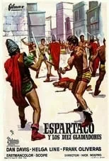 Giovanni Vari interpreta a Tipho (as John Warrell) en Espartaco y los diez gladiadores