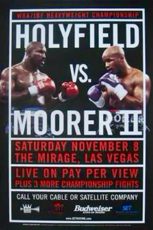 Póster de la película Evander Holyfield vs. Michael Moorer II