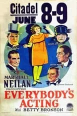 Raymond Hitchcock interpreta a Ernest Rice en Everybody's Acting