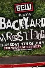 Noah Nelms interpreta a Marko Stunt en GCW Backyard Wrestling