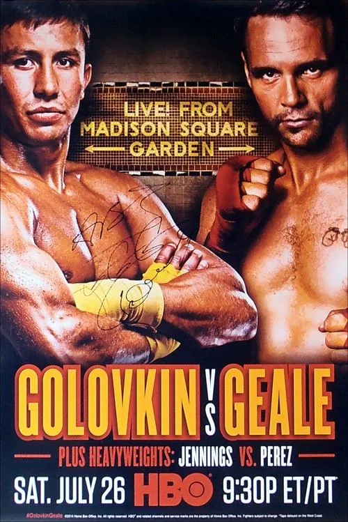 Póster de la película Gennady Golovkin vs. Daniel Geale