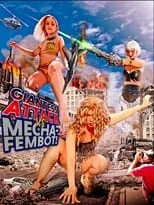 Portada de Giantess Attack vs. Mecha Fembot