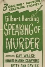 Portada de Gilbert Harding Speaking of Murder