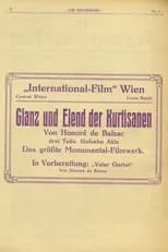 Paul Wegener es Vautrin en Glanz und Elend der Kurtisanen