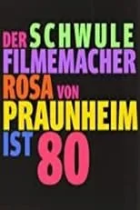 Rosa von Praunheim es  en Glückskind: Der schwule Filmemacher Rosa von Praunheim ist 80