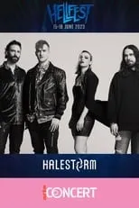 Josh Smith es Self en Halestorm - Hellfest 2023