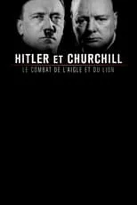 Poster de Hitler et Churchill : le combat de l'aigle et du lion