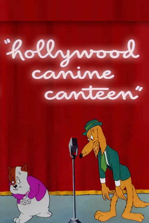 Richard Bickenbach es Bing Crosby dog en Hollywood Canine Canteen