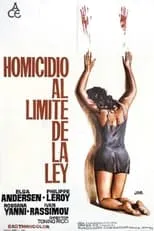 Póster de la película Homicidio al límite de la ley