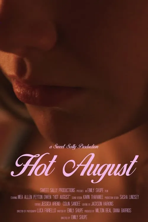 Póster de la película Hot August