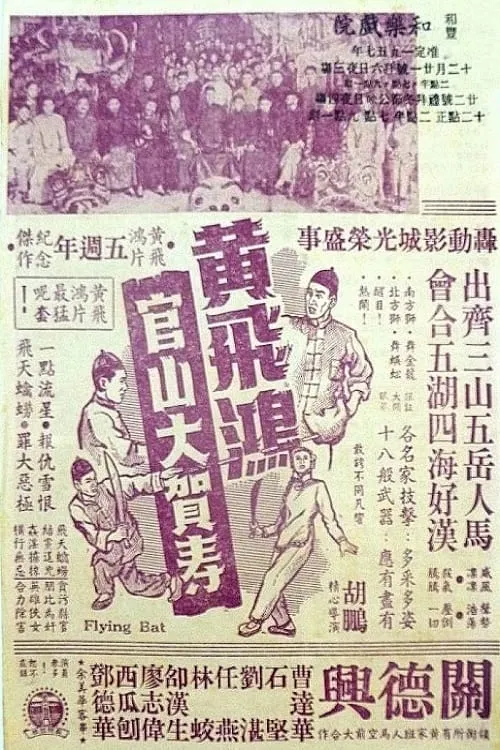 Yuen Siu-Tien interpreta a Uncle Liu en Wong Fei-Hung Goes to a Birthday Party at Guanshan