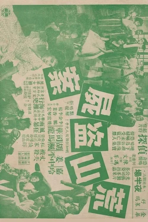 Póster de 荒山盜屍案