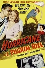 David Bruce en la película Hurricane at Pilgrim Hill