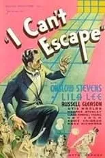 Póster de I Can't Escape