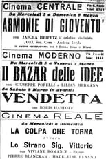 Película Il bazar delle idee