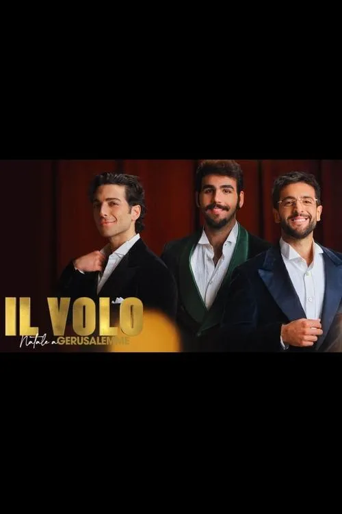 Póster de la película Il Volo: Natale a Gerusalemme 2022