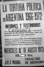 Película Informes y testimonios. La tortura política en Argentina 1966-1972