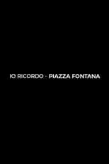 Io ricordo. Piazza Fontana portada