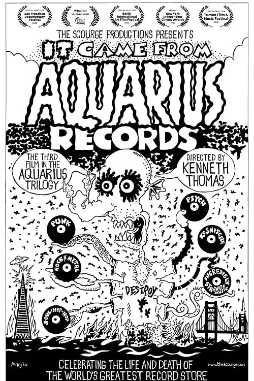 Póster de la película It Came From Aquarius Records