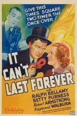 Póster de It Can't Last Forever