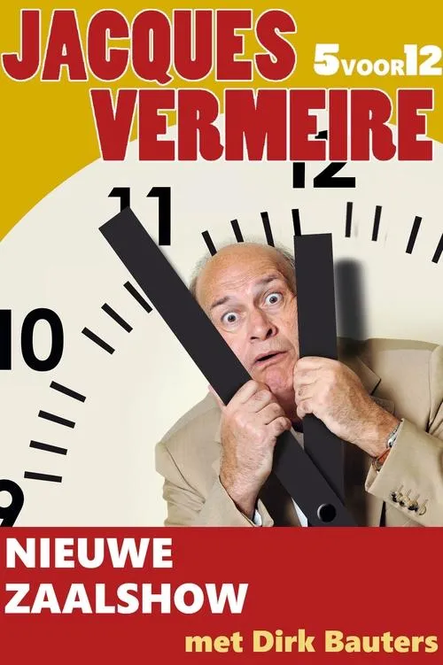 Poster de Jacques Vermeire: 5 Voor 12