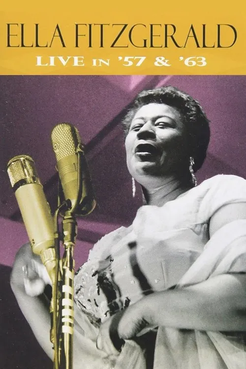 Póster de la película Jazz Icons Ella Fitzgerald Live in 57 & 63