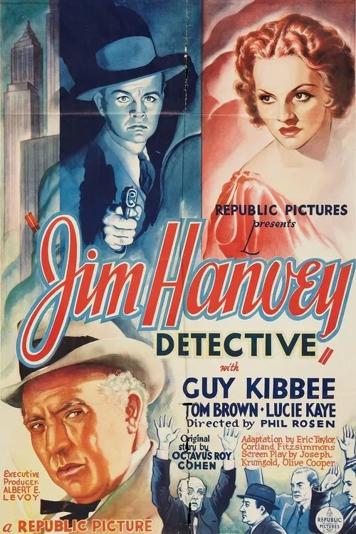 Portada de Jim Hanvey, Detective