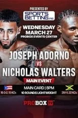 Jesus Saracho es Self en Joseph Adorno vs. Nicholas Walters