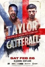 Poster de Josh Taylor vs. Jack Catterall