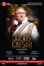 Sam Cox en la película Julius Caesar - Live at Shakespeare's Globe