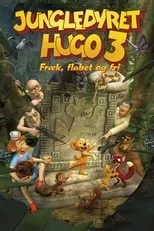 Portada de Jungledyret Hugo 3: Fræk, flabet og fri