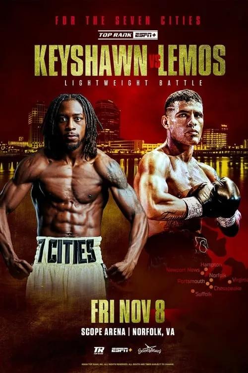 Derrieck Cuevas es Self en Keyshawn Davis vs. Gustavo Lemos