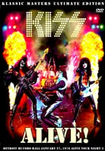 Póster de la película Kiss [1976] Detroit 1976