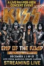 Poster de KISS: End of the Road