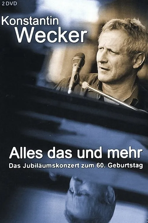 Póster de la película Konstantin Wecker: Alles das und mehr