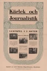 Karin Molander interpreta a Hertha Weye, journalist en Kärlek och journalistik