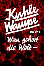 Portada de Kuhle Wampe oder: Wem gehört die Welt?