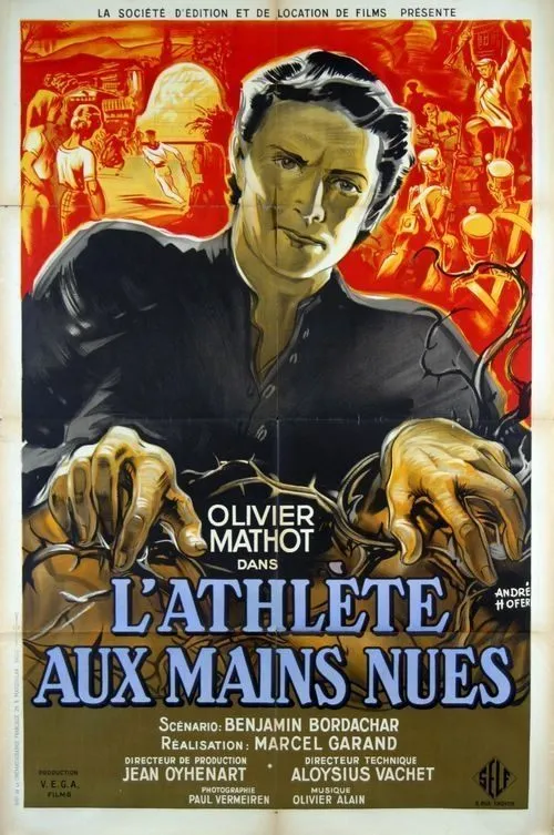 Póster de la película L'athlète aux mains nues