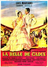 Póster de la película La bella de Cádiz